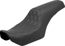 SADDLEMEN Seat - Profiler™ - Black - Lattice Stitch - Nightster '22-'25 822-11-149