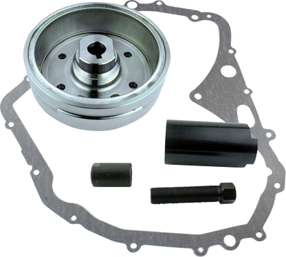 RM STATOR Magneto Flywheel Rotor Kit - Puller and Gasket - Manual Transmission - Arctic Cat/Suzuki RM22434