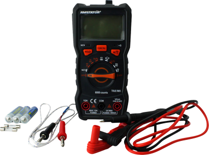 RM STATOR Digital Multimeter with Voltage Peak Reading DVA Adapter Kit RM22980