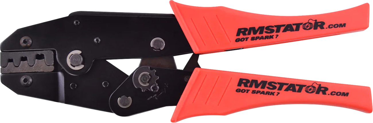 RM STATOR Pliers - Wire Crimping - Ratchet/Professional Grade RM10002