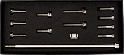 TRASK Bitchin' Bolts Hardware Kit - Titanium - M8 - Motor Mount TM-1050-E
