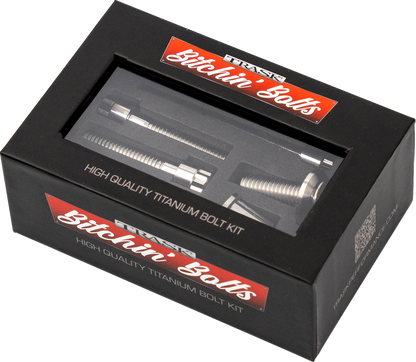 TRASK Bitchin' Bolts Hardware Kit - Titanium - M8 - Coil and Horn TM-1050-J