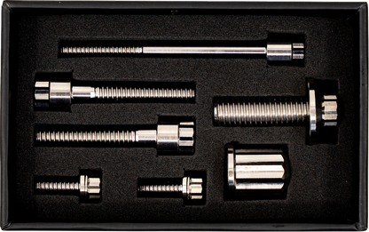 TRASK Bitchin' Bolts Hardware Kit - Titanium - M8 - Coil and Horn TM-1050-J