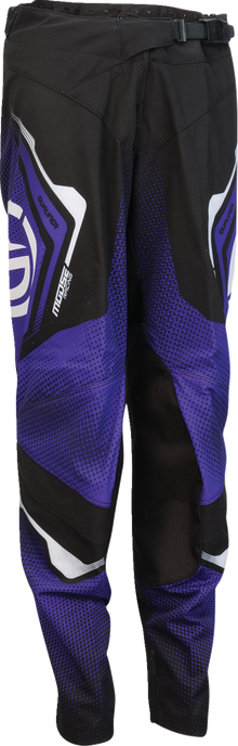 MOOSE OFFROAD Youth Qualifier® Pants - Black/Purple/White - US 18 2903-2658