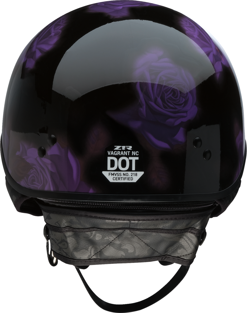 Z1R Vagrant NC Helmet - Rose - Black/Purple - XS 0103-1444