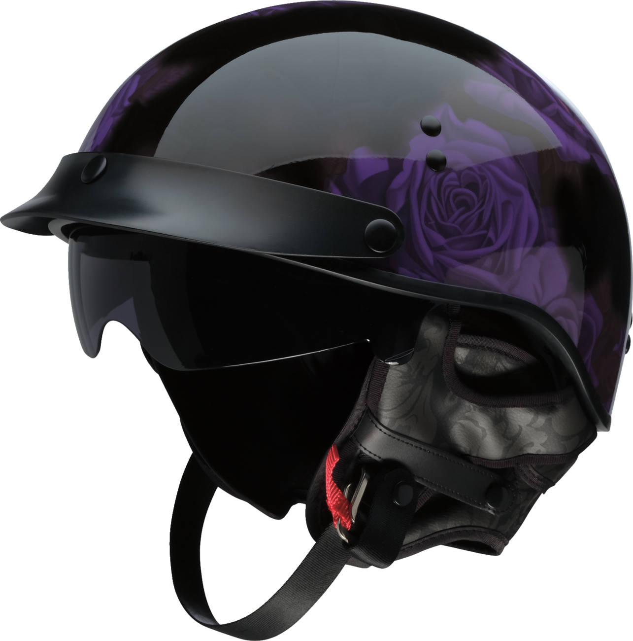 Z1R Vagrant NC Helmet - Rose - Black/Purple - 2XL 0103-1449