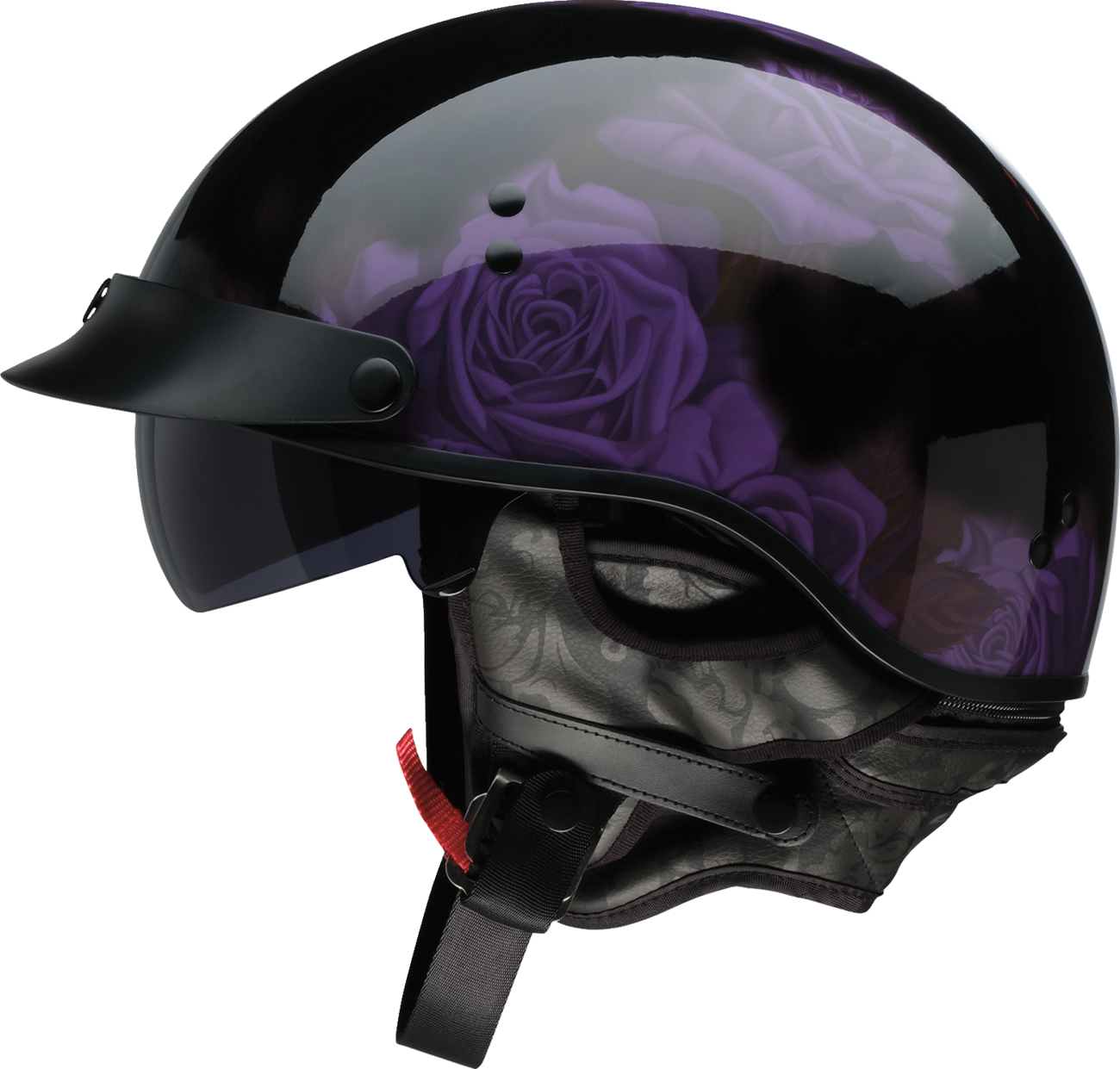 Z1R Vagrant NC Helmet - Rose - Black/Purple - XS 0103-1444