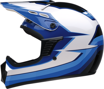 Z1R Child Dirt Maxx Helmet - Vortex - Blue/White - S/M 0111-1744