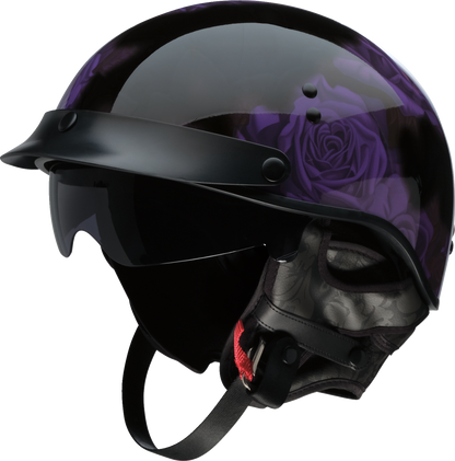Z1R Vagrant NC Helmet - Rose - Black/Purple - Medium 0103-1446