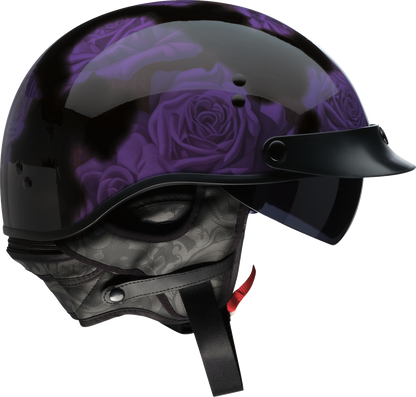 Z1R Vagrant NC Helmet - Rose - Black/Purple - Medium 0103-1446