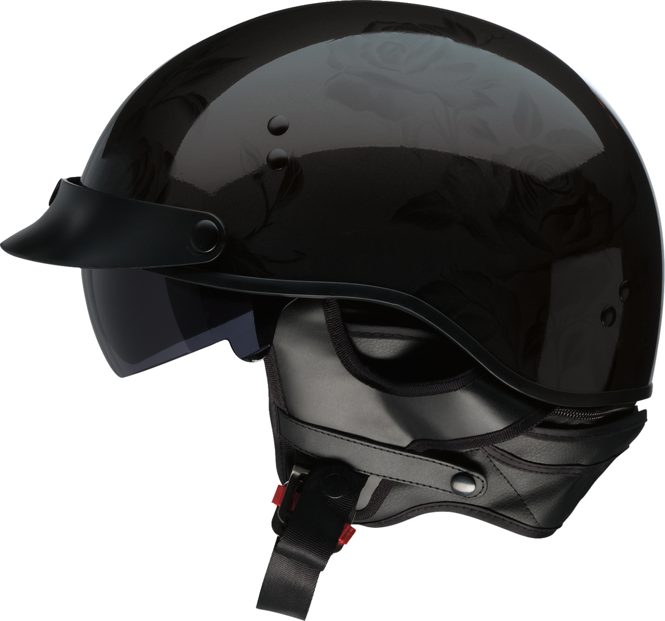 Z1R Vagrant NC Helmet - Rose - Black - Large 0103-1453