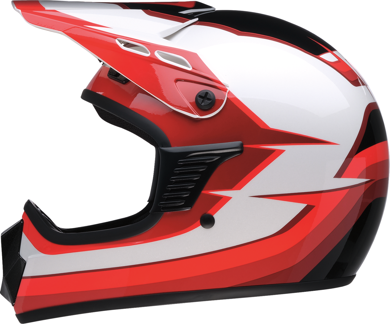 Z1R Child Dirt Maxx Helmet - Vortex - Red/White - L/XL 0111-1743