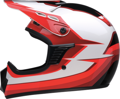 Z1R Child Dirt Maxx Helmet - Vortex - Red/White - L/XL 0111-1743