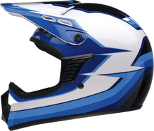 Z1R Child Dirt Maxx Helmet - Vortex - Blue/White - L/XL 0111-1745