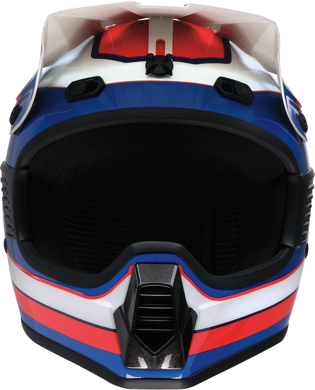 Z1R Child Dirt Maxx Helmet - Vortex - Red/White/Blue - S/M 0111-1748