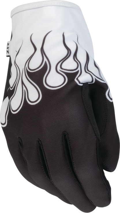 Z1R Flame Gloves - White - Large 3301-5130