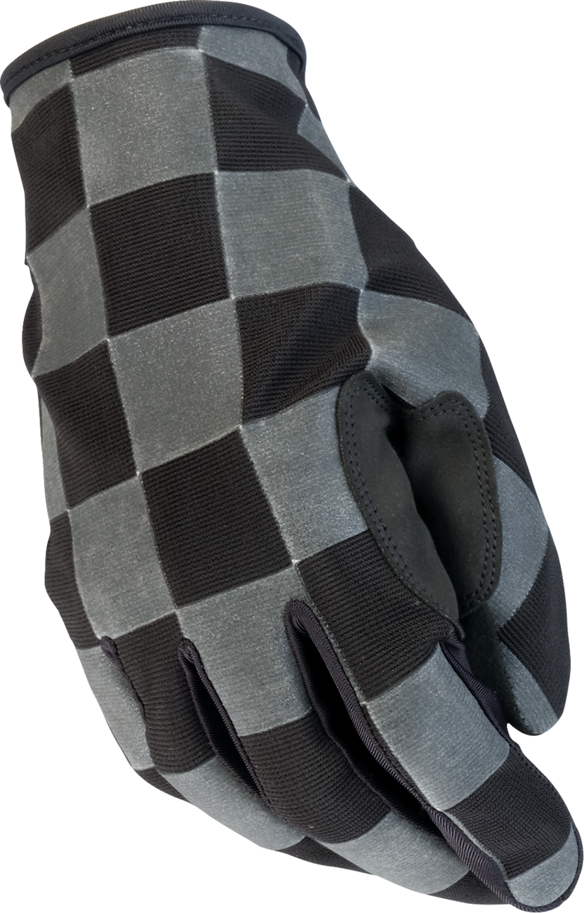 Z1R Reflective Checker Gloves - Black - Medium 3301-5146