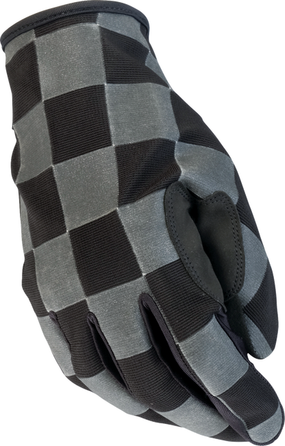 Z1R Reflective Checker Gloves - Black - 3XL 3301-5150