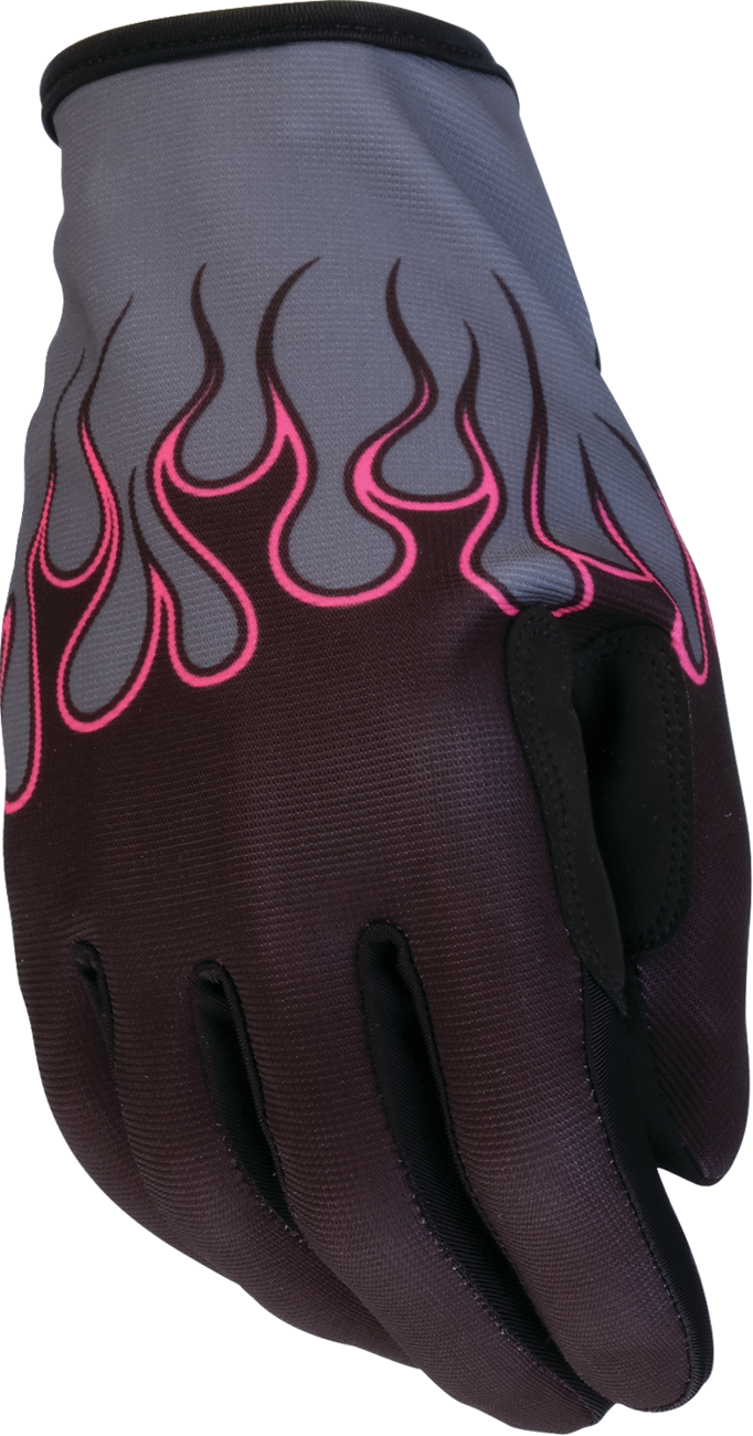 Z1R Women's Flame Gloves - Pink - Medium 3302-1018