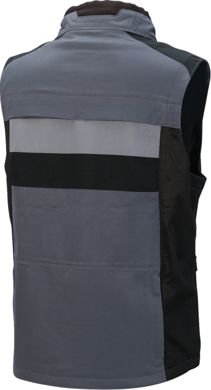 MOOSE OFFROAD Moto Vest - Gray/Black - XL 2830-0764