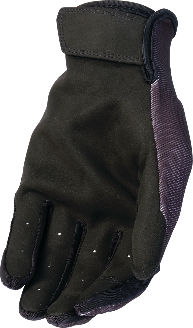 Z1R Women's Reflective Bone Gloves - Black - XL 3302-1032