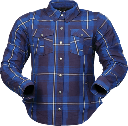 Z1R Women's Ashwood Flannel - Blue - 1W 2822-1863