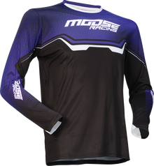MOOSE OFFROAD Youth Qualifier® Jersey - Purple/Black/White - Large 2912-2635