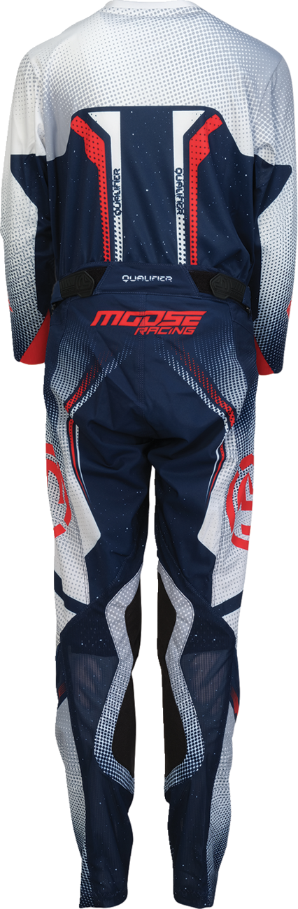 MOOSE OFFROAD Youth Qualifier® Pants - Red/White/Blue - US 30 2903-2657