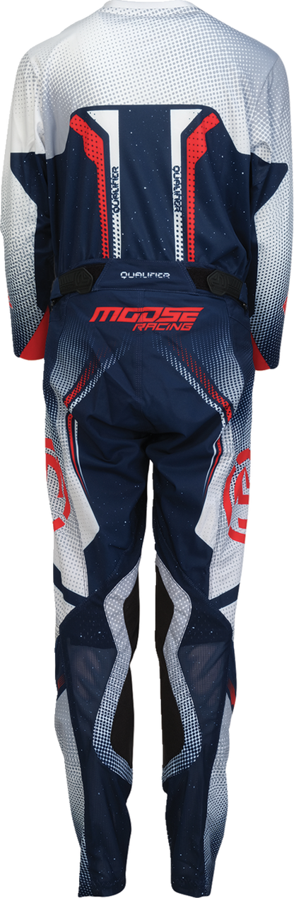 MOOSE OFFROAD Youth Qualifier® Pants - Red/White/Blue - US 30 2903-2657