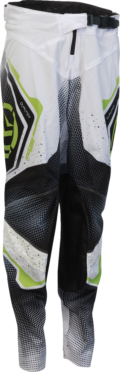MOOSE OFFROAD Youth Qualifier® Pants - White/Black/Green - US 24 2903-2668