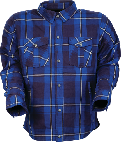 Z1R Ashwood Flannel - Blue - 4XL 2820-7665