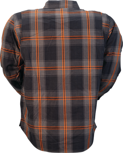 Z1R Ashwood Flannel - Orange - 4XL 2820-7673