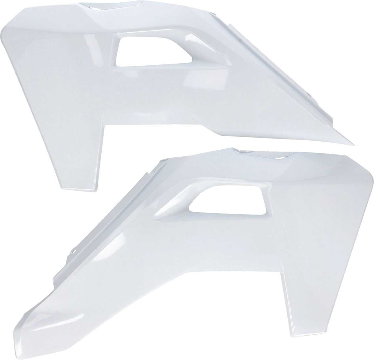 ACERBIS Radiator Shrouds - '20 OEM White 2986686811