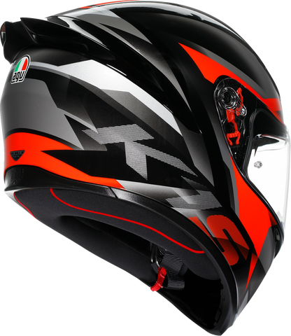 AGV K1 S Helmet - Fastlap - Black/Gray/Red - Small 2118394018064S