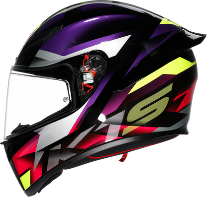 AGV K1 S Helmet - Fastlap - Black/Purple/Pink - Medium 2118394018065M