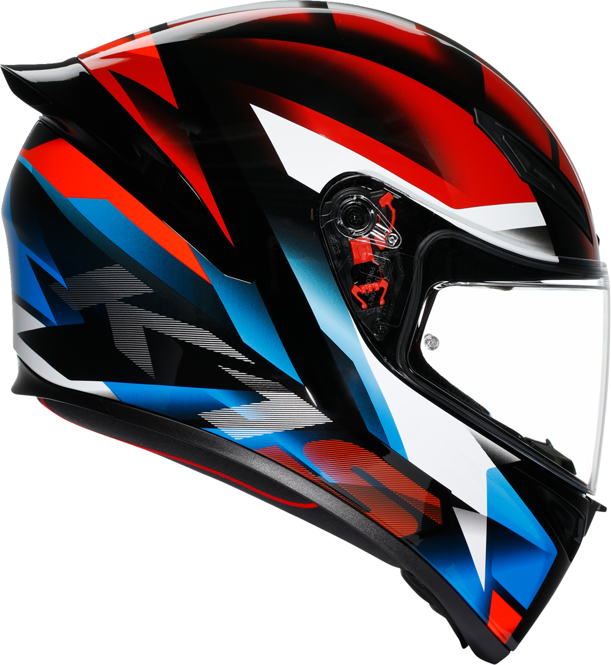 AGV K1 S Helmet - Fastlap - Black/Red/Blue - Medium 2118394018066M