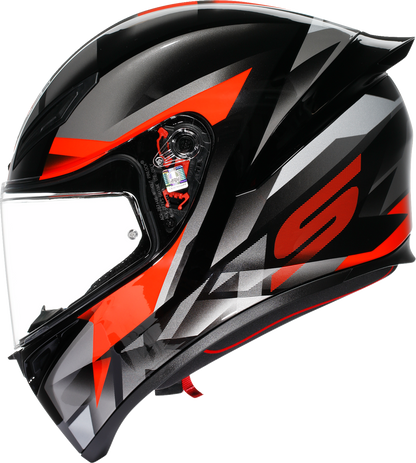 AGV K1 S Helmet - Fastlap - Black/Gray/Red - Medium 2118394018064M