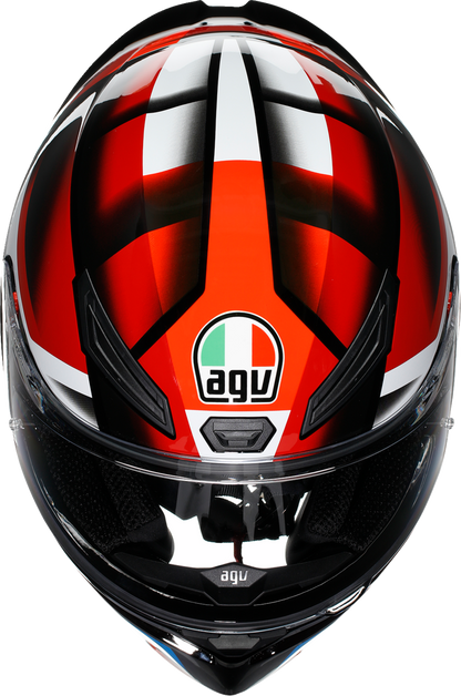 AGV K1 S Helmet - Fastlap - Black/Red/Blue - 2XL 21183940180662X