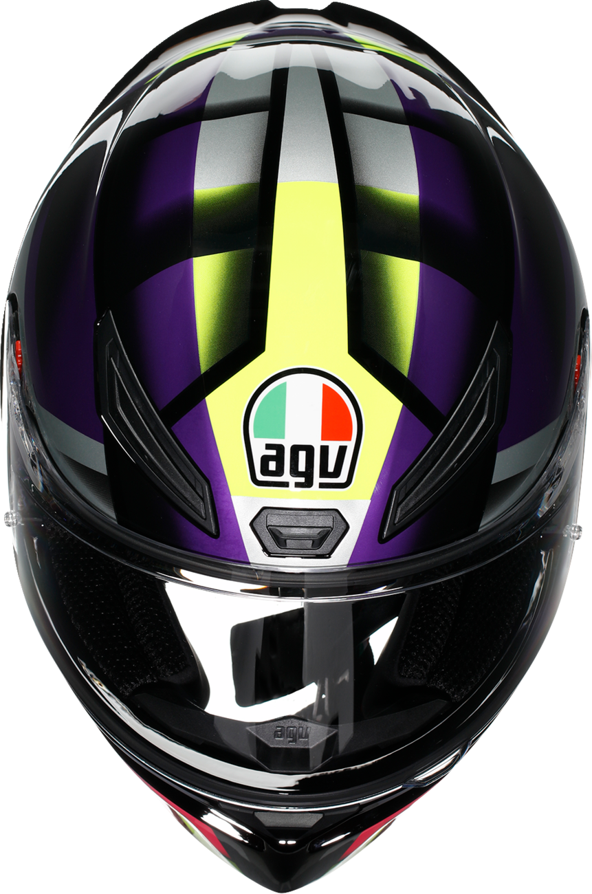 AGV K1 S Helmet - Fastlap - Black/Purple/Pink - Small 2118394018065S