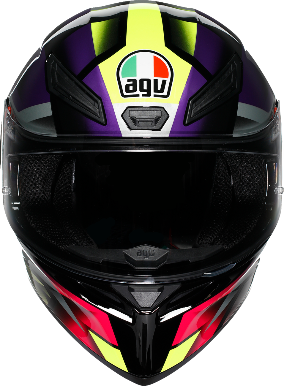 AGV K1 S Helmet - Fastlap - Black/Purple/Pink - 2XL 21183940180652X