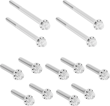 ARLEN NESS Bolt Kit - Primary Cover - Titanium - 12-Point - FLT - Polished 300-926
