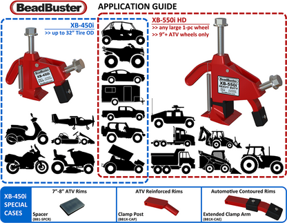 BEADBUSTER XB-450i Tire Bead Breaker - All-Purpose BB1X
