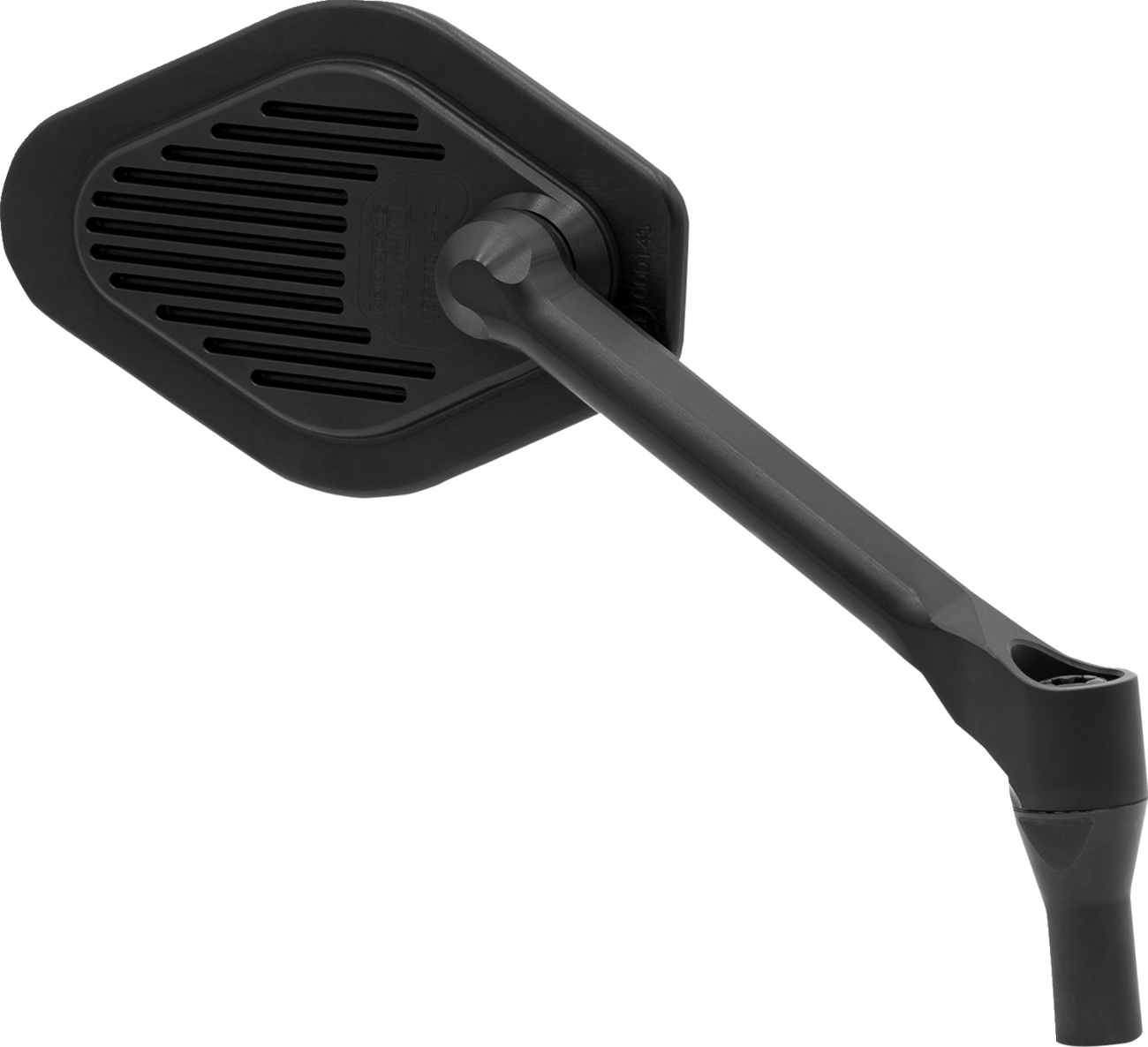 DRAG SPECIALTIES Mirror - Adjustable - Diamond - Black - Short Stem - Right M03-10R