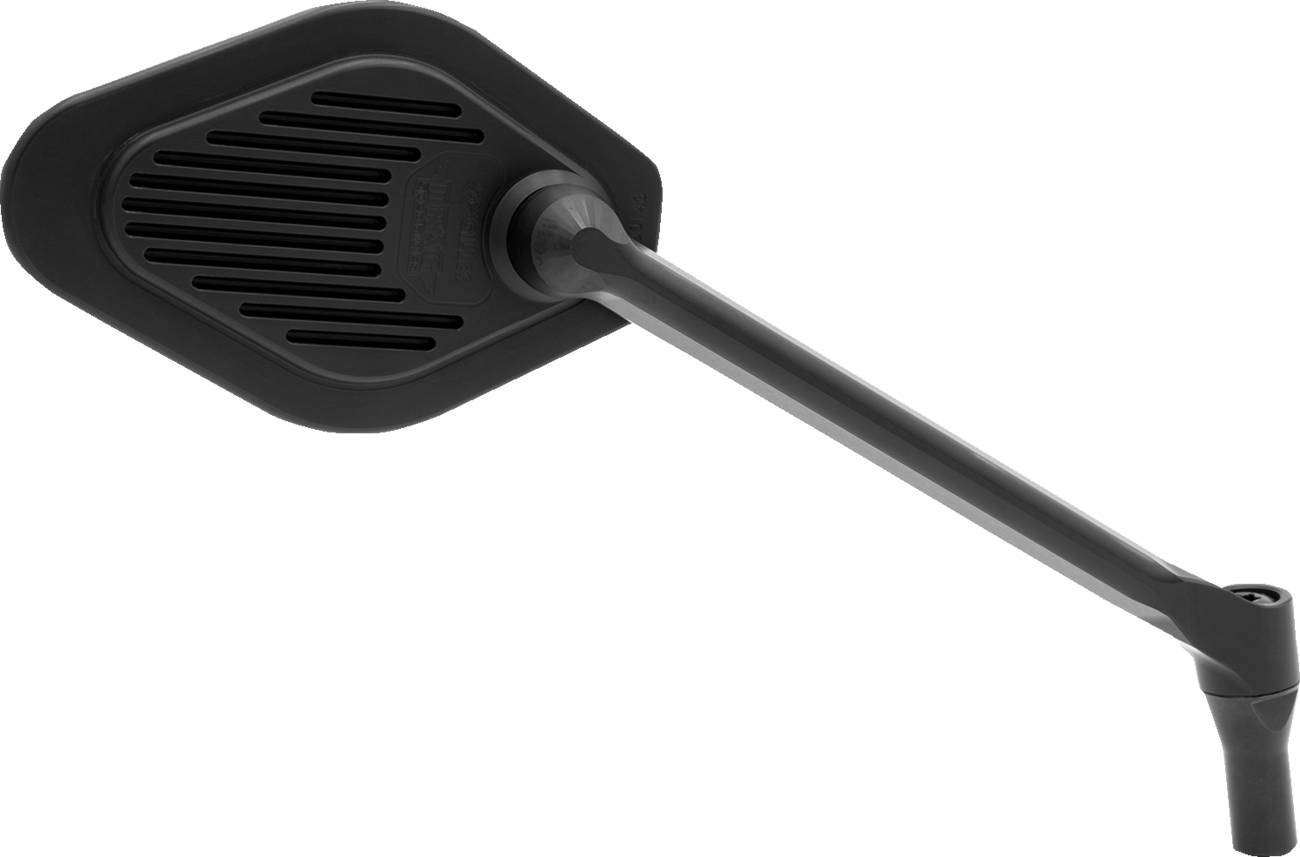 DRAG SPECIALTIES Mirror - Adjustable - Diamond - Black - Long Stem - Right M03-11-R