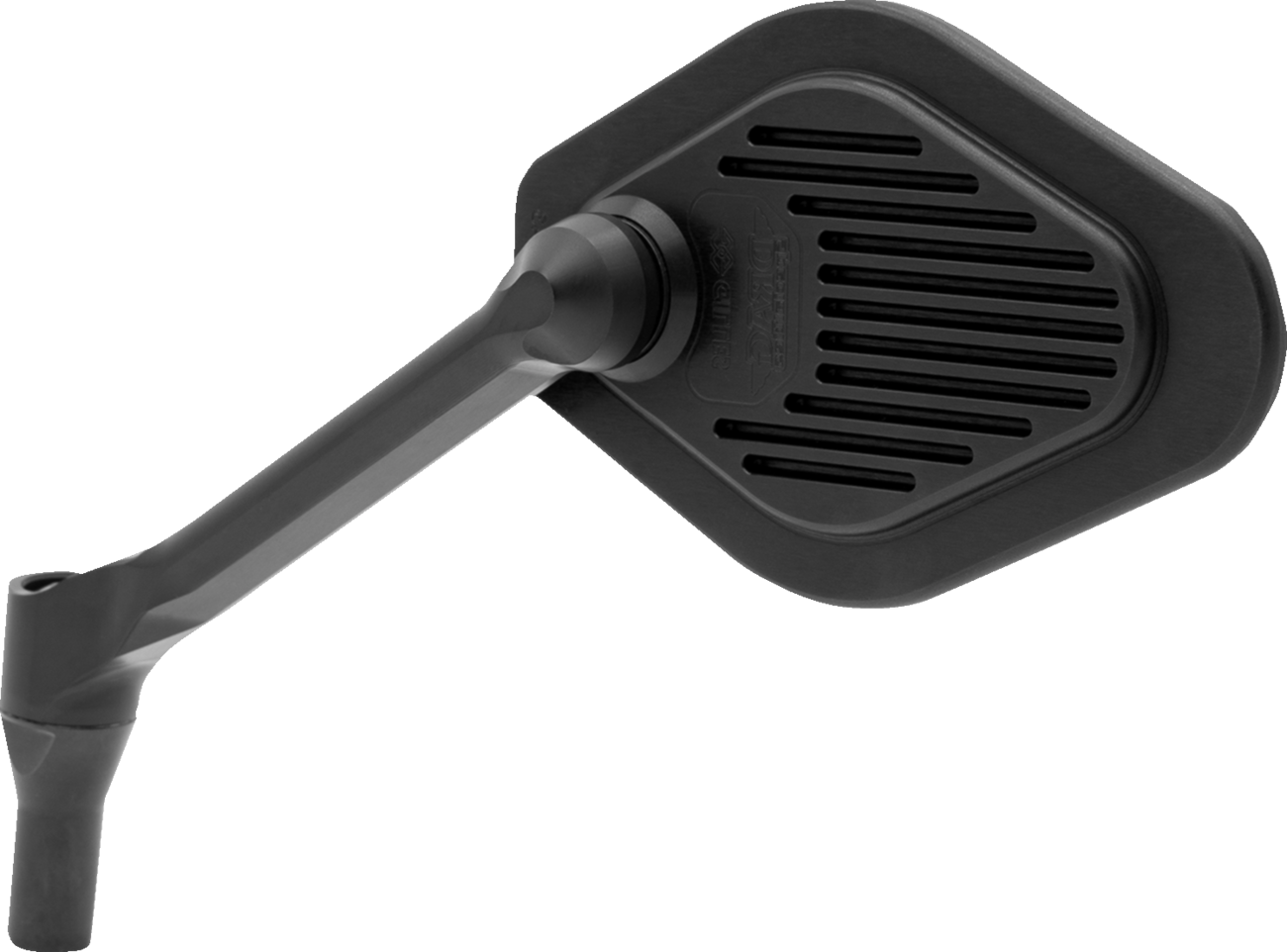 DRAG SPECIALTIES Mirror - Adjustable - Diamond - Black - Short Stem - Left M03-10L