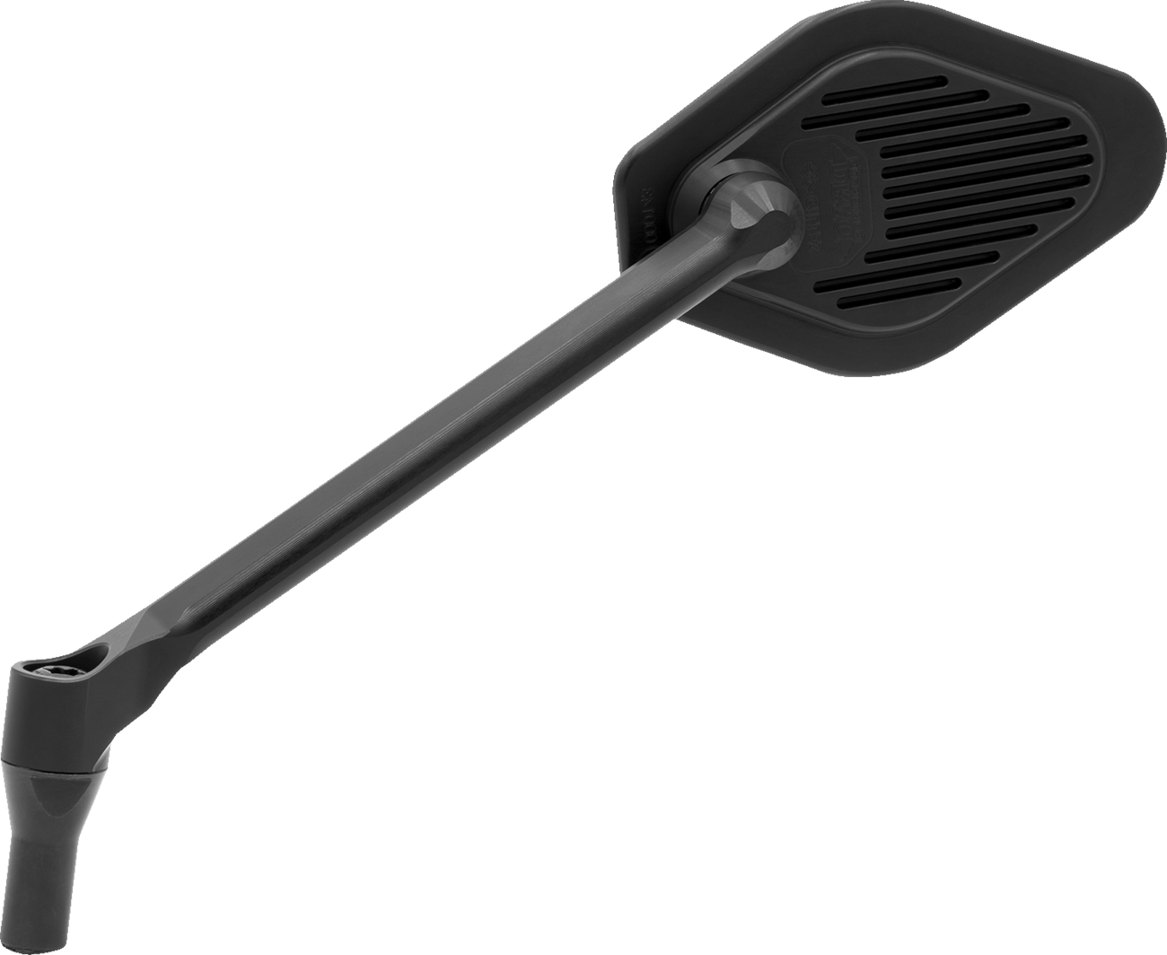 DRAG SPECIALTIES Mirror - Adjustable - Diamond - Black - Long Stem - Left M03-11-L