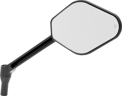 DRAG SPECIALTIES Mirror - Adjustable - Diamond - Black - Long Stem - Right M03-11-R