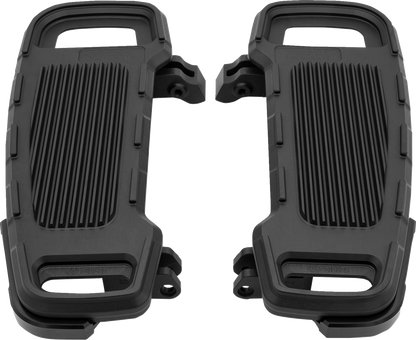 DRAG SPECIALTIES Floorboards - Adjustable Width - Black FB-B002