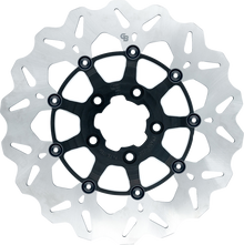 GBRAKES Wave® Brake Rotor - Front - 13" - Machined Black GBDU010