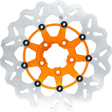 GBRAKES Wave® Brake Rotor - Front - 12.5" - Orange GBDU030